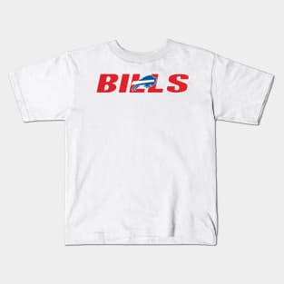 Buffalo Bills Text Style Kids T-Shirt